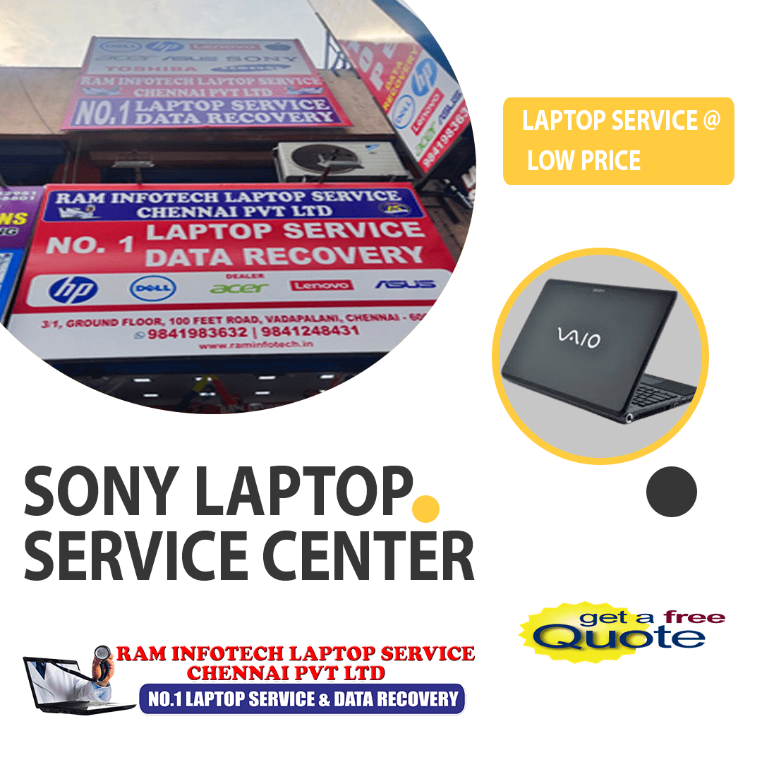 laptop service showroom in chennai